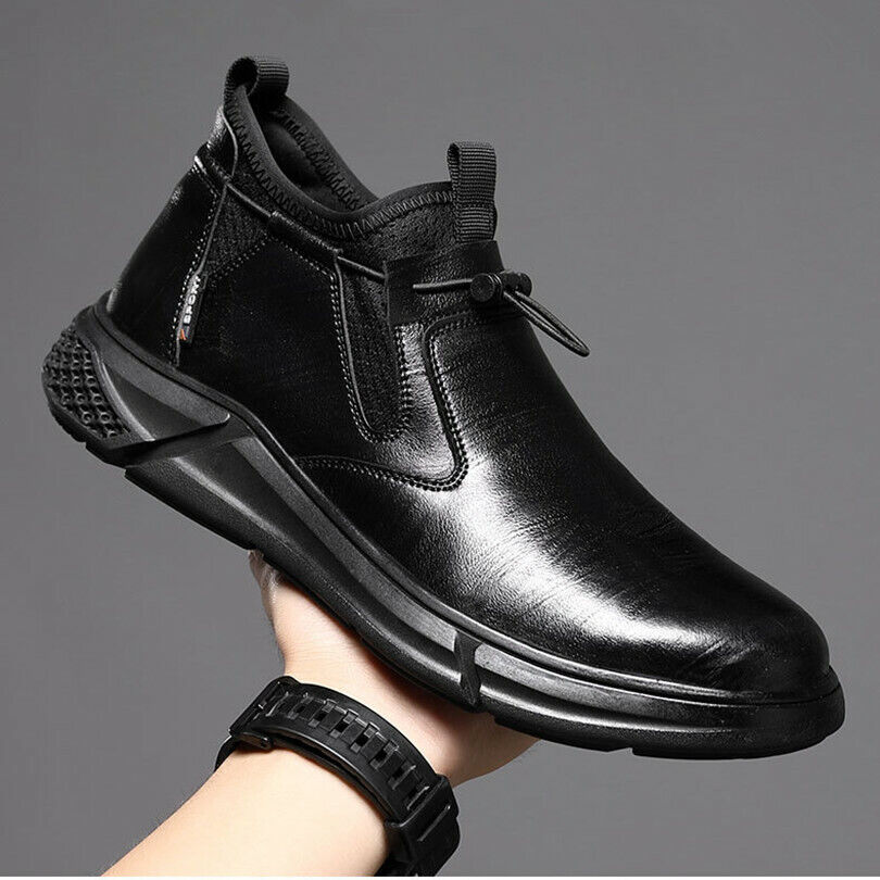 Mode Veiligheidsschoenen Heren Werk Stalen Neus Mannelijke Onverwoestbare Beschermende Schoenen Naalddichte Beveiligingsschoenen Werklaarzen