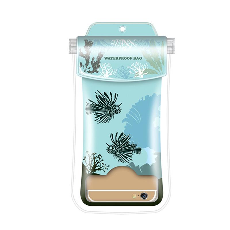1 Pc Nuttig Transparante Telefoon Tas Waterdichte Mobiele Telefoon Case Onderwater Mobiele Telefoon Zak Voor Snorkelen Onder Water