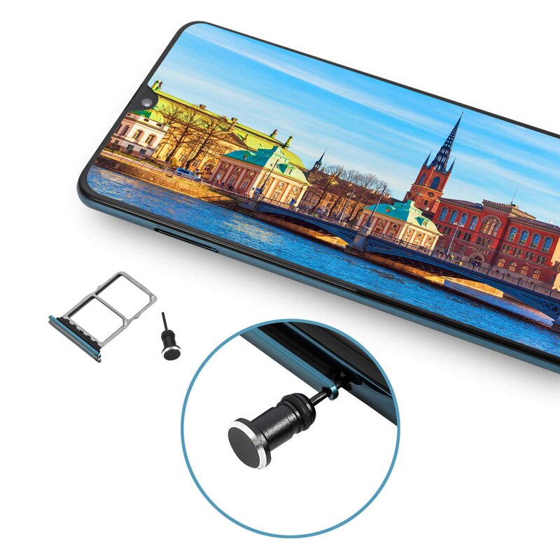Metal 3.5mm jack hovedtelefon port anti støv stik til iphone 7 x 6s plus xs max prop cover telefon tilbehør oplader støv stik
