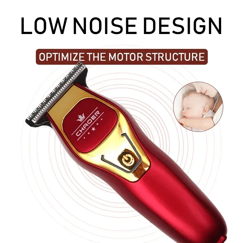 CHAOER A97 Professionelle Herren-Haarschneidemaschine, Mini-Akku-Haarschneidemaschine, 0 mm, rasierter Kopf, USB-Aufladung, Haarschneidemaschine
