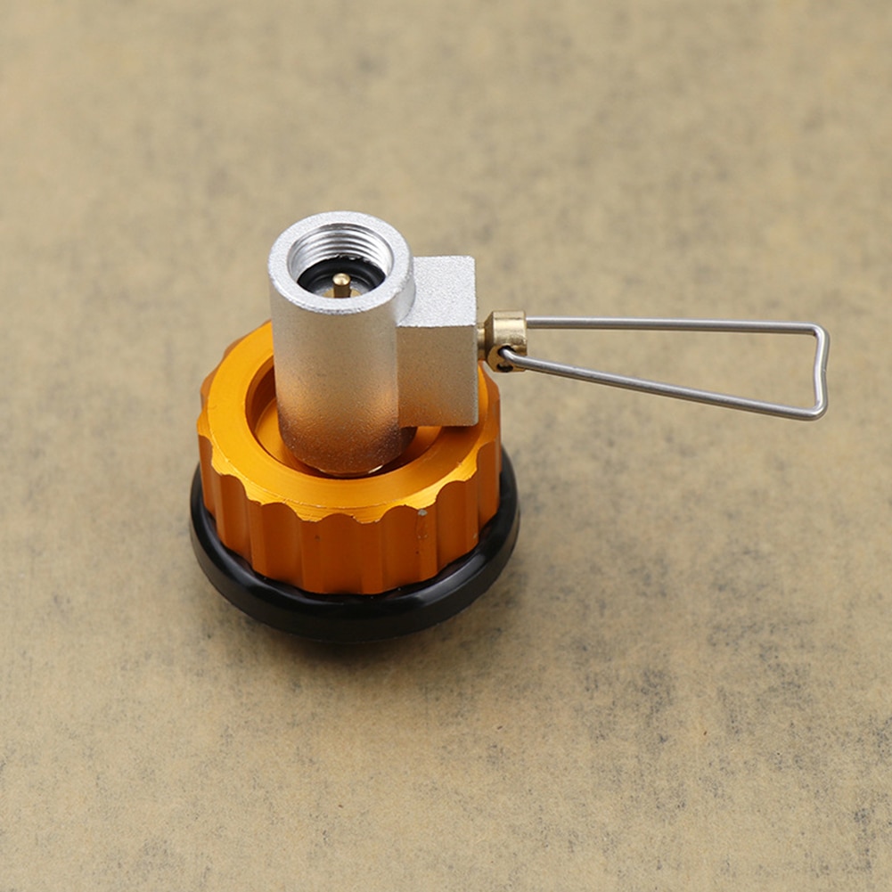 Outdoor Camping Stove Gas Refill Adapter Valve Gas Cartridge Canister Connector Gas Stove Accessories