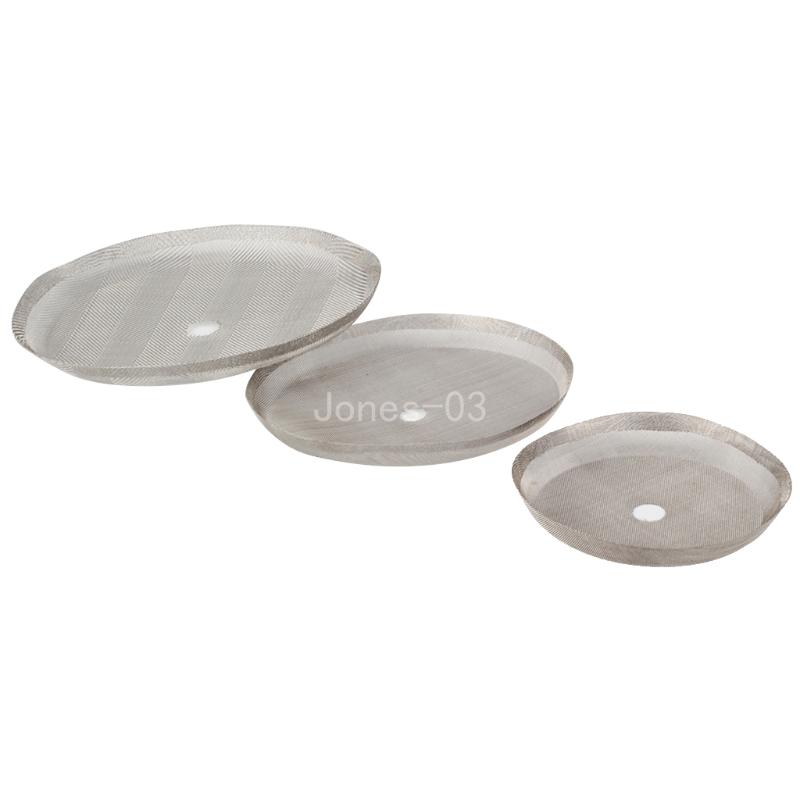 Q6PE 5 Stück Französisch Drücken Sie Ersatz-Kaffeefilter aus Edelstahl, 350 1000