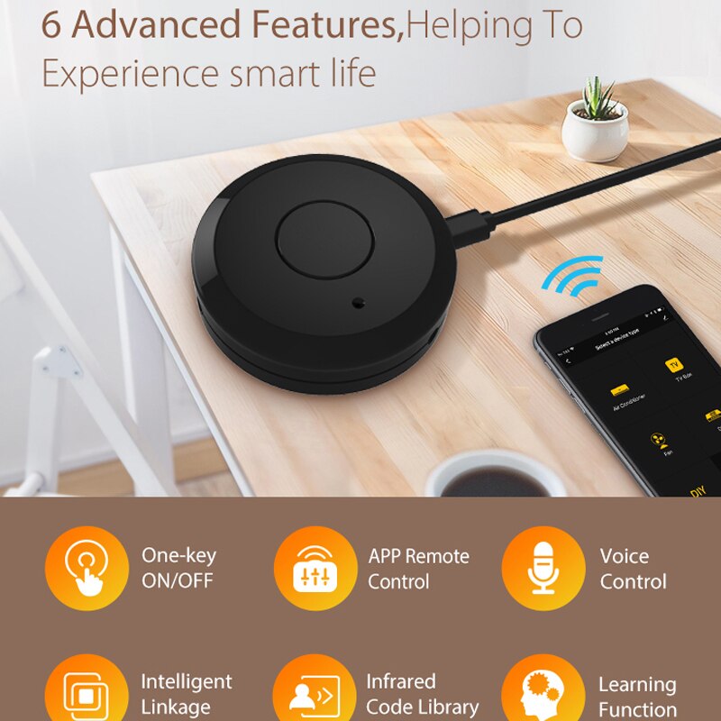 NEO Coolcam Universal Remote WiFi IR Control Hub Smart Home Voice Control For Alexa Google Home One for All Infrare WiFi Remote