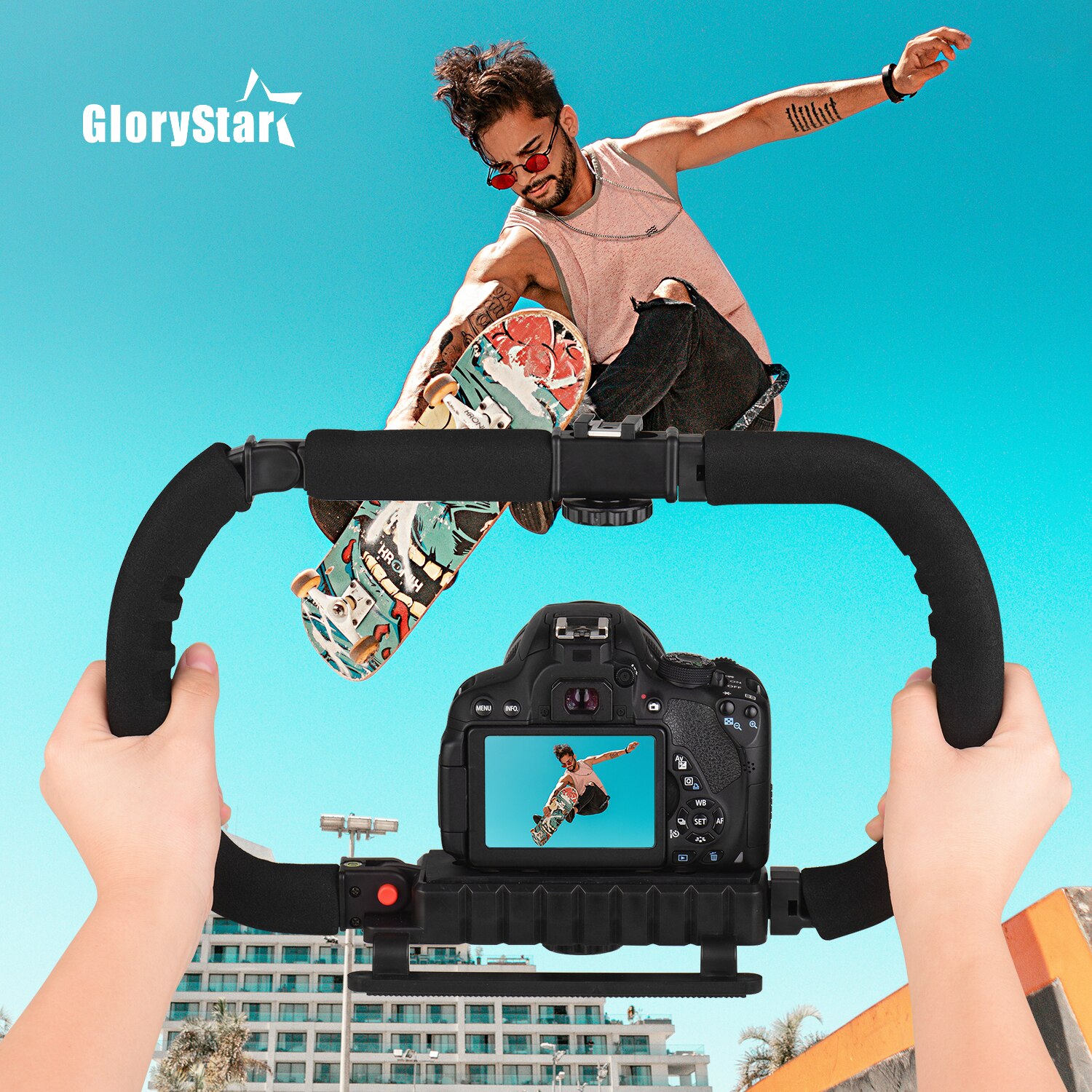 Actie Stabilizer Grip Flash Bracket Holder Handvat... – Vicedeal