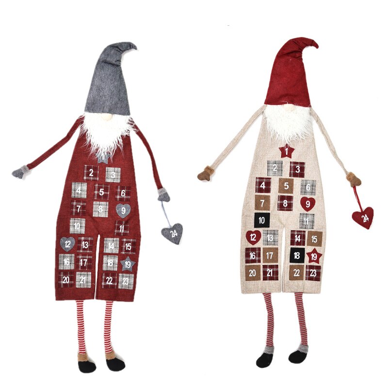 neueste Weihnachten Advent Kalender Countdown-Kalender Weihnachten für Kind Festival Planung Liefert Hause Büro Hängen Dekor