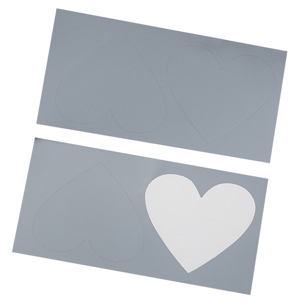 Corazón rasca pegatinas amor corazón rasca etiquetas para tarjeta de felicitación mensaje postal carta para decoraciones de boda: 1