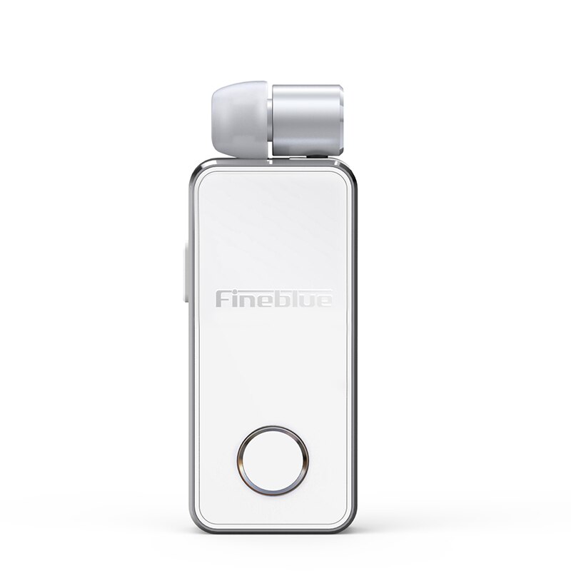 Fineblue Oortelefoon Handsfree Intrekbare Draadloze Bluetooth Originele Headset Stereo F2: F2-W-BOX