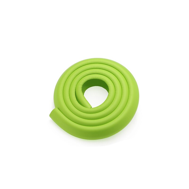 Safety Baby Angle Protection Strip Home Table Desk Edge Guard Anti-collision Protector Tape Furniture Kids Corners Protection: Grass green