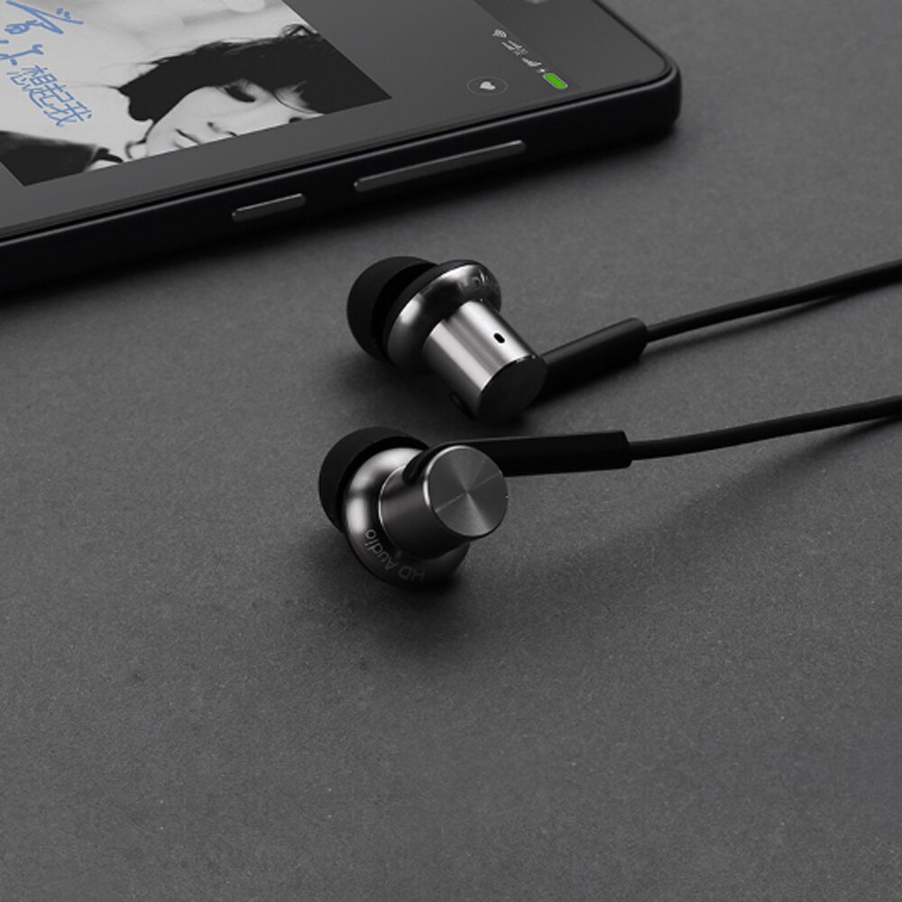 100% Xiao mi hybride/Pro HD écouteurs intra-auriculaires HiFi mi Piston 4 avec mi c cercle fer mi fixe pour téléphone et MP3