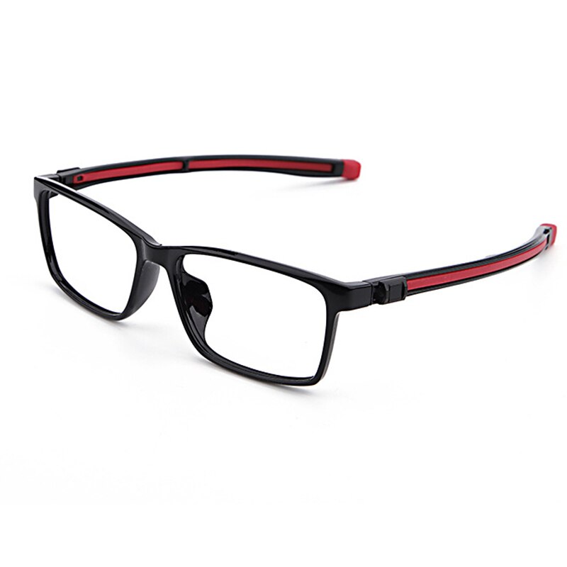 Montura de gafas ópticas deportivas para hombre y mujer, lentes cuadrados con absorción magnética, con imán para colgar en el cuello, gafas para miopía ajustables