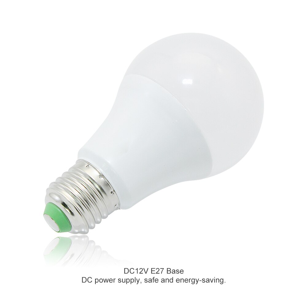 ANBLUB DC 12V E27 LED-lampe 3W 6W 9W 12W 15W Energiesparende Lamparas SMD 2835 LED Ball Licht Kein Flimmern Aluminium Bord Lampen
