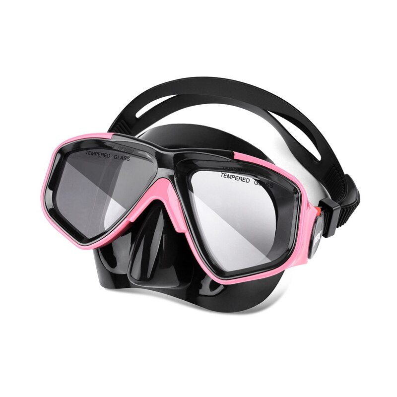 Diving Mask Adults Scuba Mask Underwater Snorkel Set Anti Fog Snorkeling Goggles Swimming Mask Glass Men Women Diving Goggles: color 07