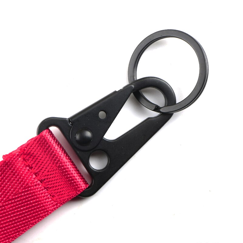 Lanière universelle de porte-clés de voiture accrochant la corde principale de courroie avec la sangle de sangle de boucle d'agrafe pour Opel Astra H G J Mokka accessoires de voiture