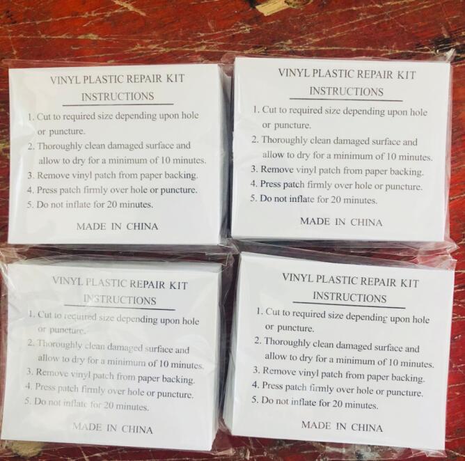 100 Pcs/lot Schwimmen Kreis Aufblasbare Floß Einfache Patch Feste Haut Patches Mend Schnelle Reparatur Ätherisches Für Strand Ferien: Default Title