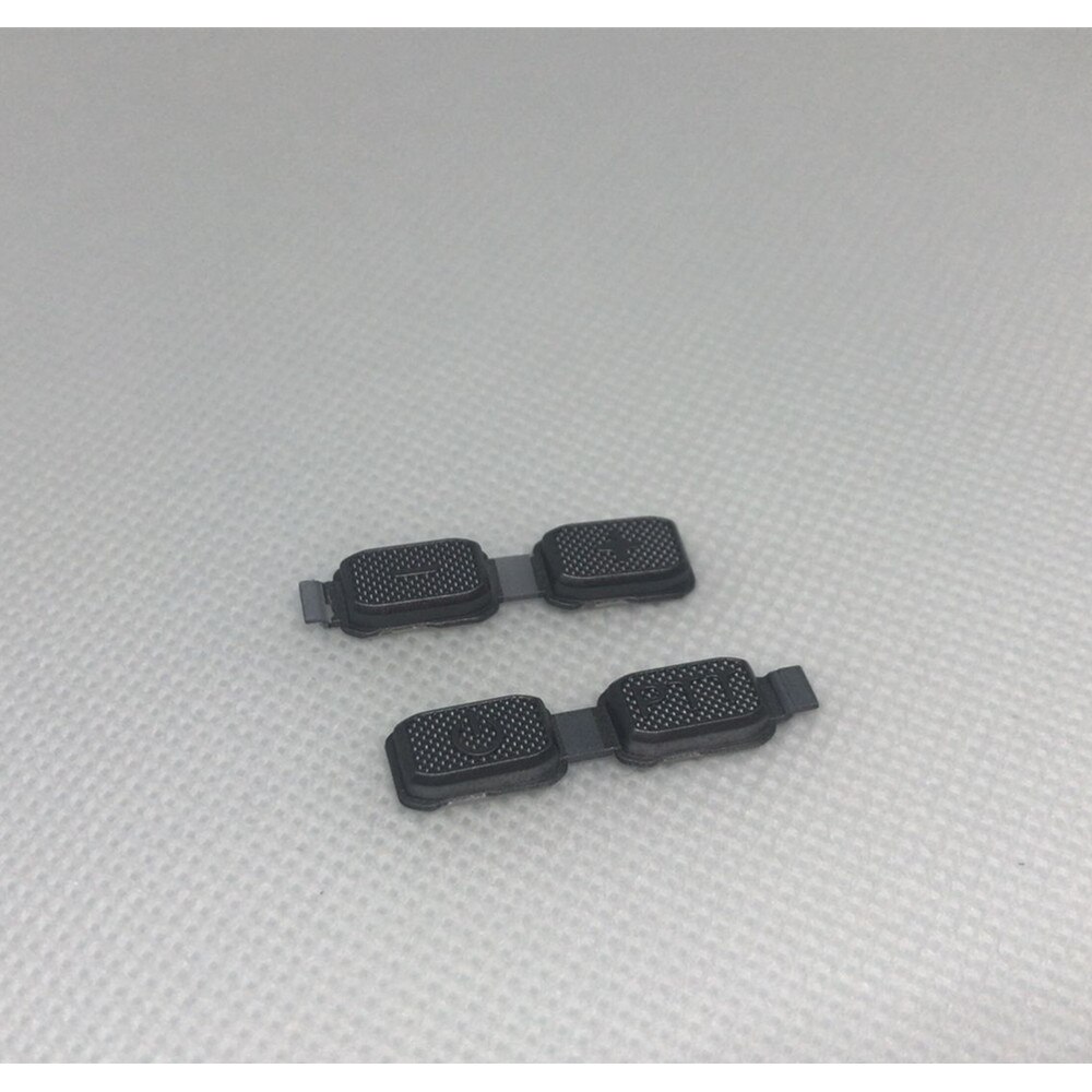 Para Ulefone Armor 2 5,0 pulgadas teléfono inteligente botón en el lateral volumen potencia PPT plástico PU Botón de goma