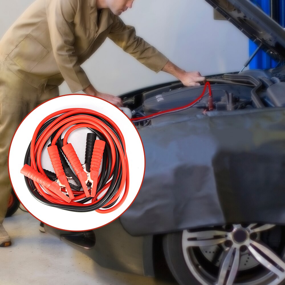 Universal 4 Meters Battery Jump Cable Car Power Booster Cable Emergency Battery Jumper Wires Battery Jump Cable Car Accessories