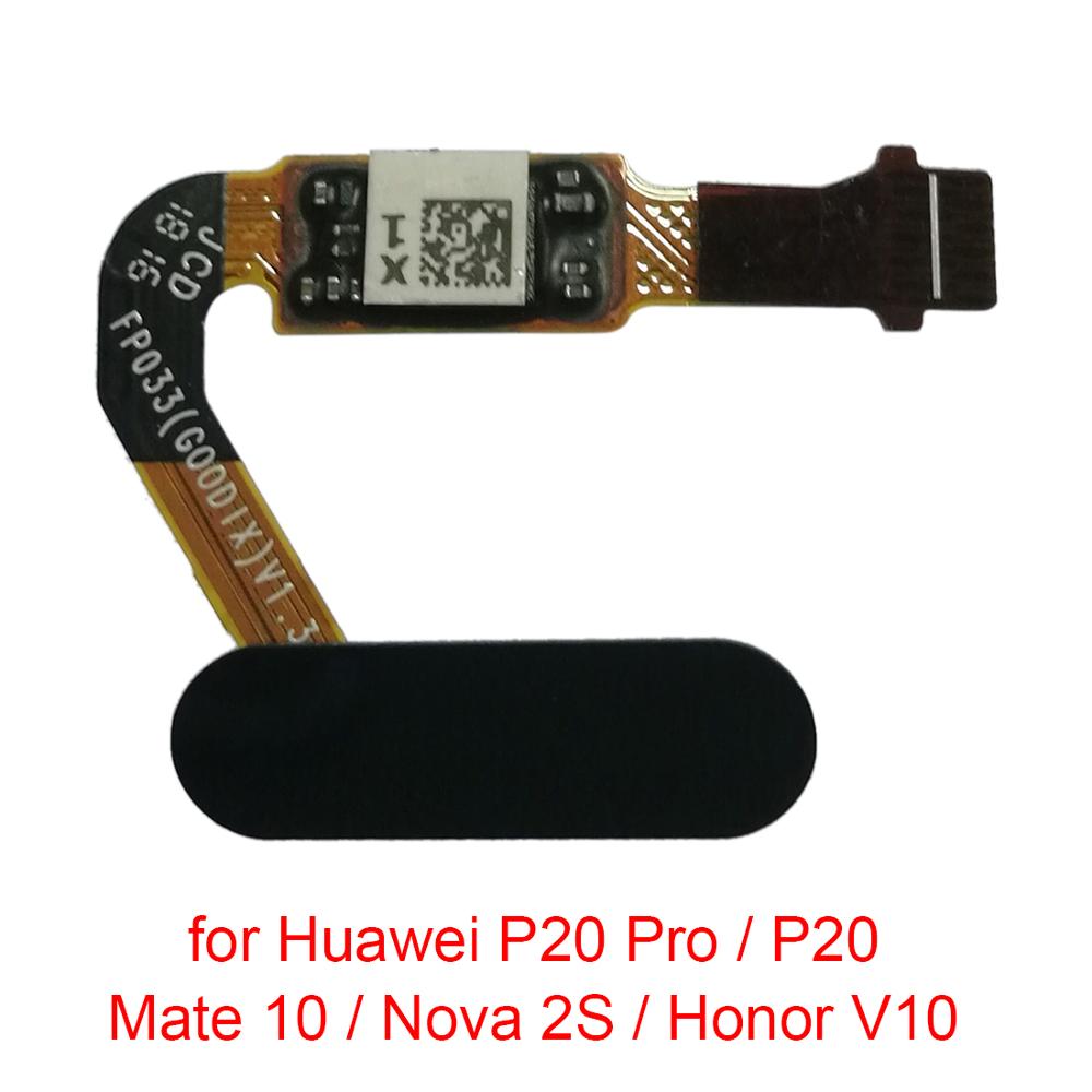 5 teile/los Fingerabdruck Sensor biegen Kabel Für Huawei aufsteigen Taube 7's P20 Profi P20's Kamerad 10's nova 2S Honor V10