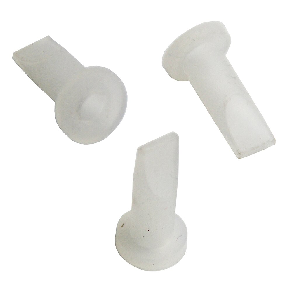 10 pieces Transparent Silicone Duckbill Valve One-way Check Valve 11 * 6.6 * 20 MM for Liquid and Gas Backflow Prevent