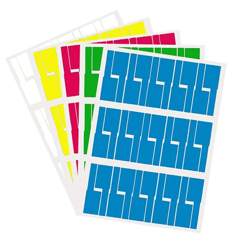 750 Stuks Kabel Label Sticker Waterdicht Draad Netwerk Elektrische Kabel Labels Koord Tag Marker Print Stickers Organizer