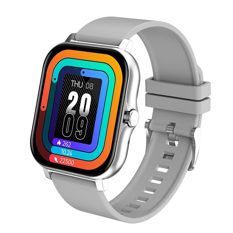 LIGE-Full Touch Screen Relógio Inteligente para Homens e Mulheres, Relógio De Pulso Esportivo, Relógios De Fitness, Chamadas Bluetooth, Smartwatch Digital, Presente, 2024: Verde