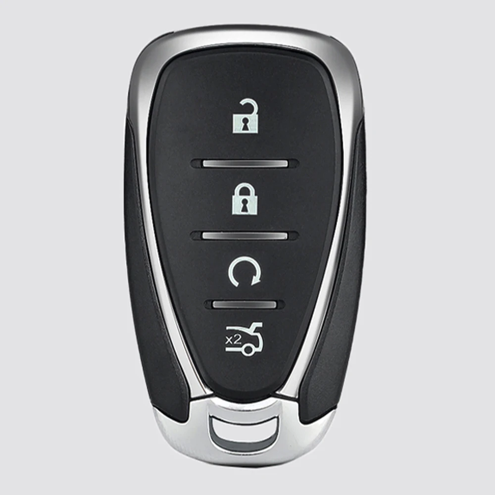 SUPERKEY 2/3/4/5 botones carcasa para llave remota Fob para Chevrolet Chevy Camaro Cruze Malibu Equinox: YELLOW