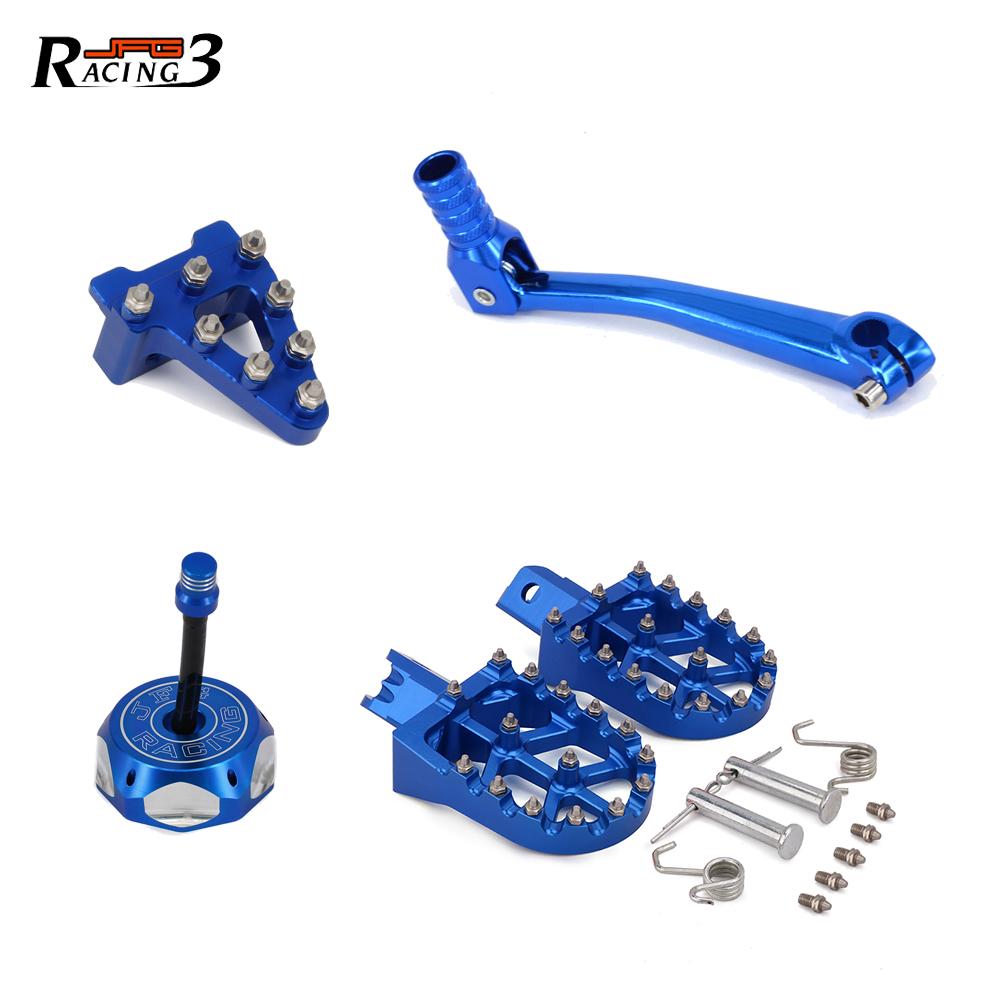 Motorcycle Foot Peg Rests Footpeg Brake Pedal Tip Shifter Shift Lever Gas Fuel Tank Cap Cover For HONDA CRF50 XR50 KAYO SDG SSR
