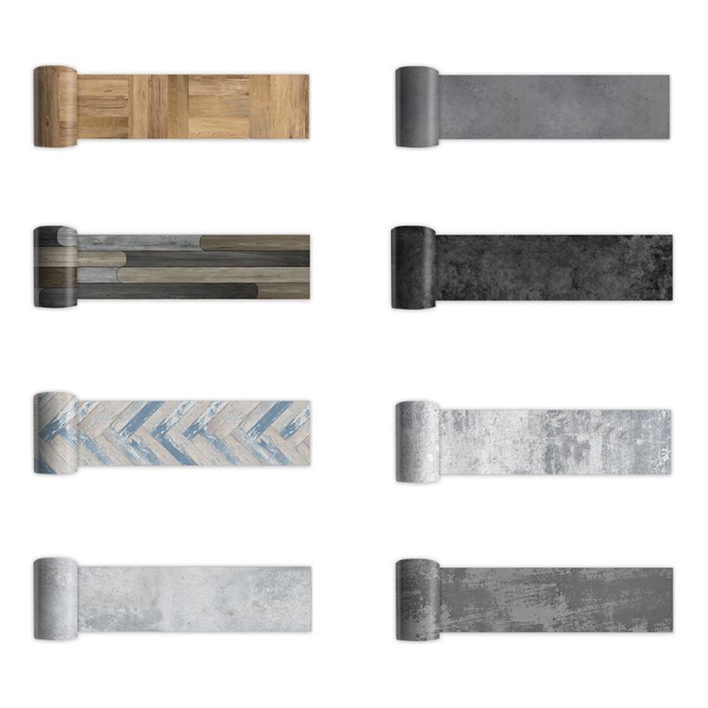 Waterproof Floor Sticker Imitation Wood Series Wallpaper Tile Stickers Floor Sticker Home Decor For Backsplash Kitchen Bathroom