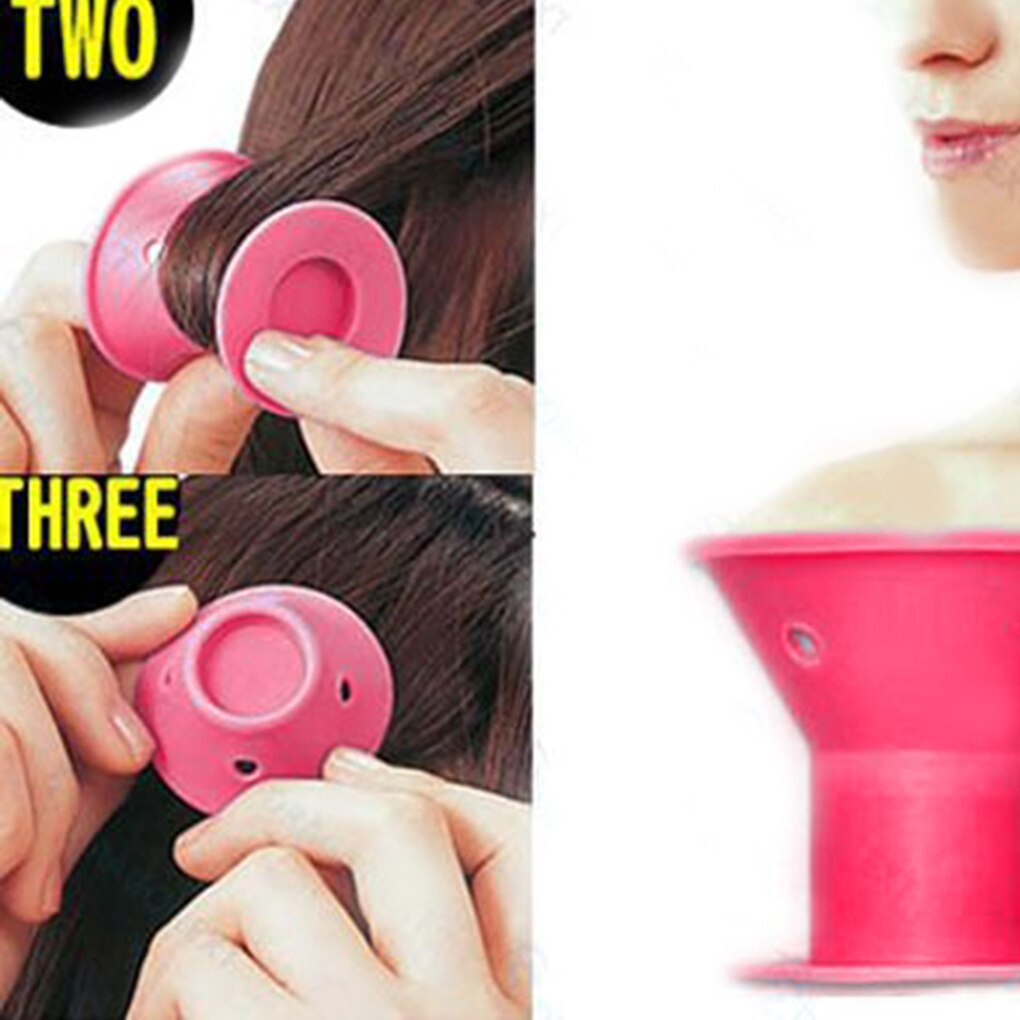 30 stk/parti blødt gummi magisk hårpleje ruller silikone hårkrøller twist hår ingen varme ingen klip hår curling styling gør-det-selv værktøjer