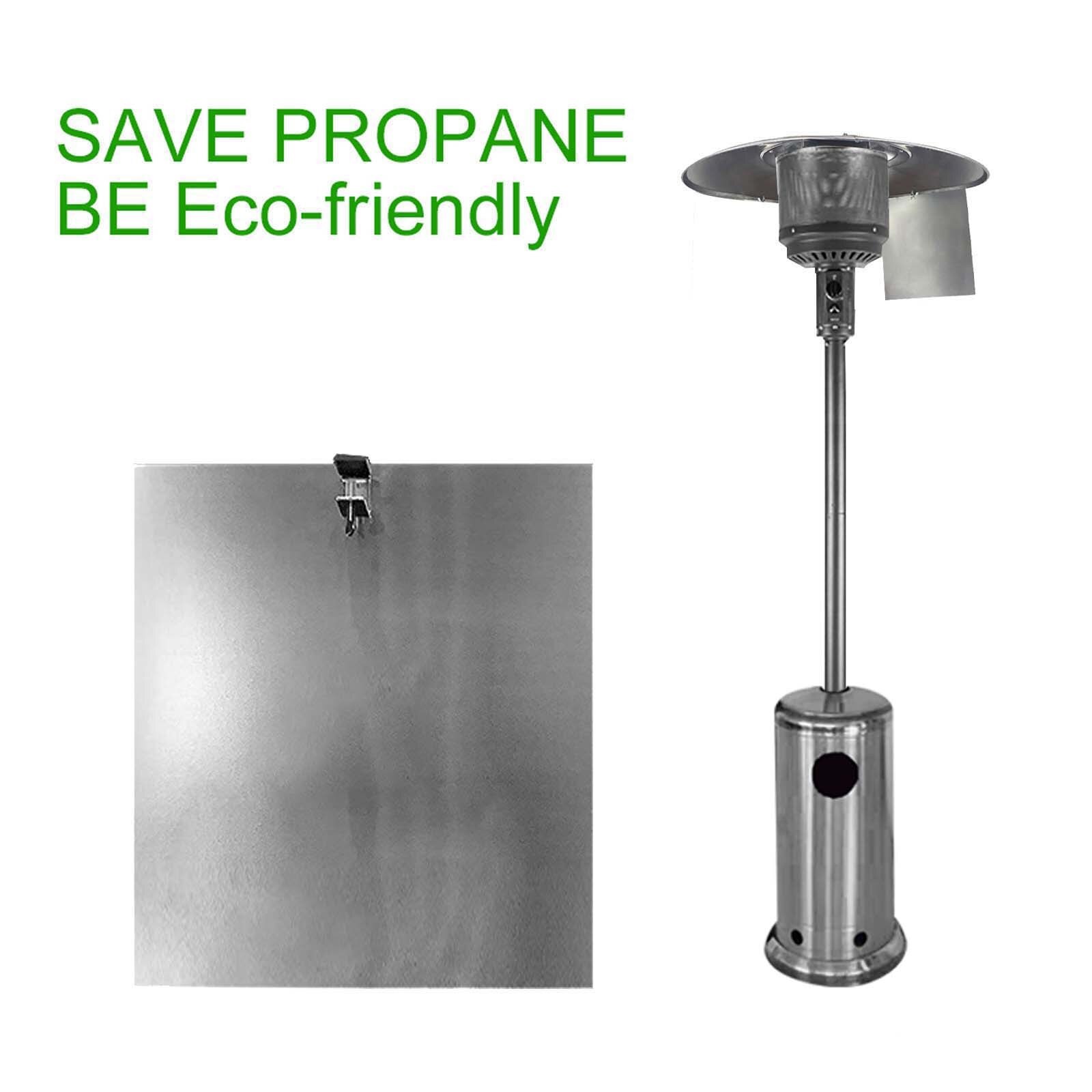 Heat Focusing Reflector For Round Natural Gas And Propane Patio Heaters Heat Focusing Reflector Garden Heaters