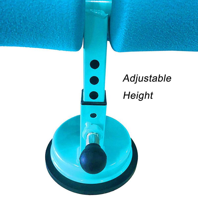 Portable Self-Suction Situp Bar Adjustable Sit Up Equipment Helper fitness equipment,Great For Push Ups,Sit Ups, Muscle Traini
