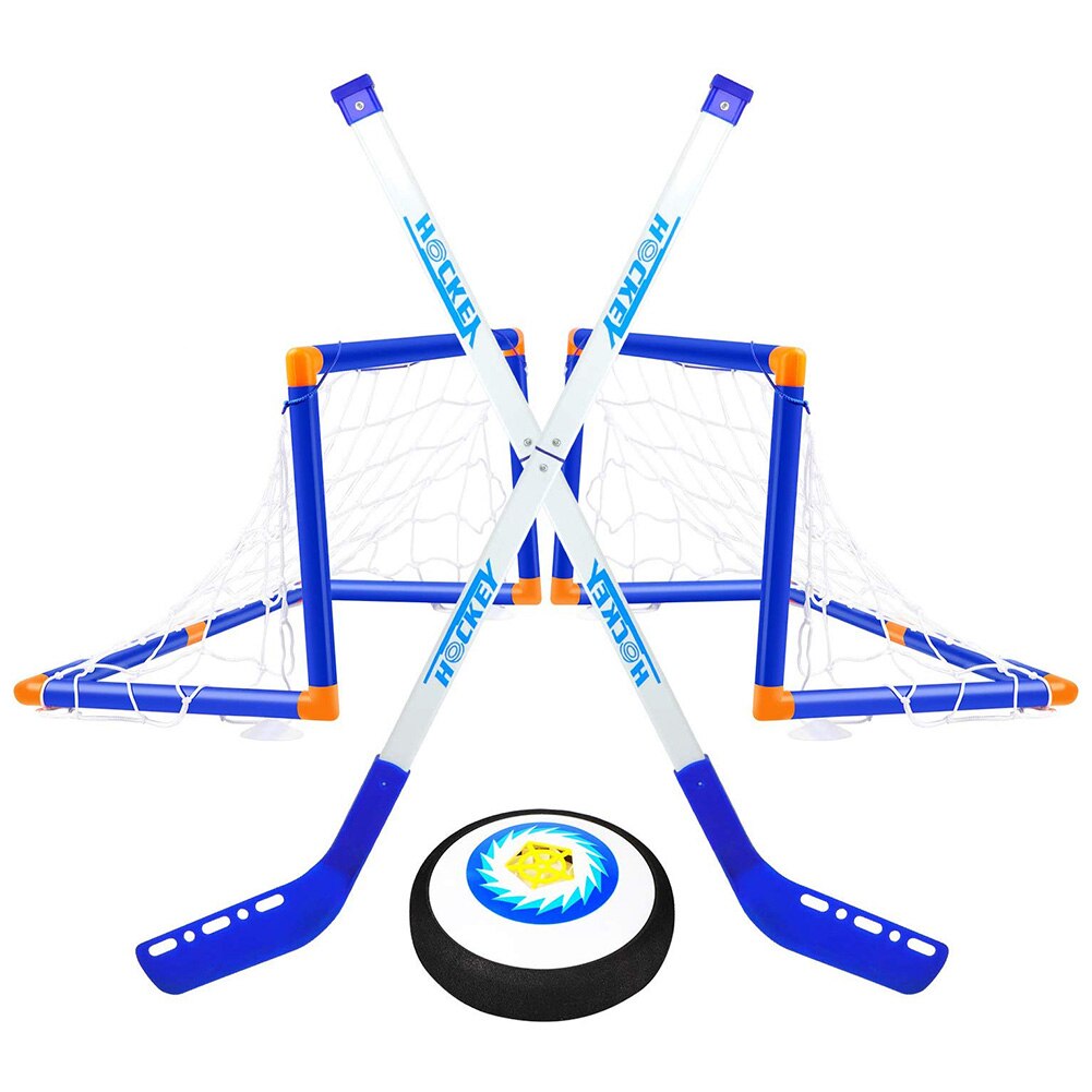 Inomhus utomhus fjädring boll mål avtagbar interaktiv elektrisk ishockey set barn leksak mini träning enkel installation