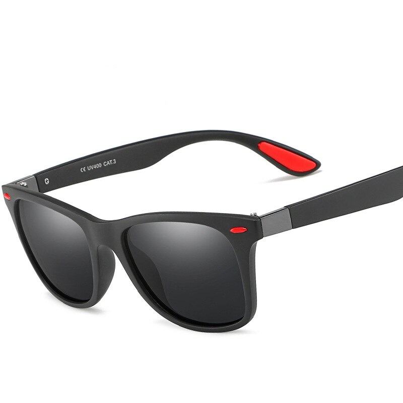 Mode Vierkante Dames Polariserende Zonnebril UV400 Heren Bril Classic Retro Brand Rijden Zonnebril