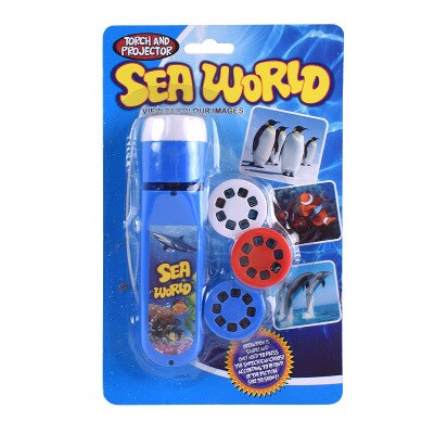 Dier Projectie Zaklamp Kinderen Projector Licht Leuke Cartoon Speelgoed Night Foto Licht Bedtime Leren Leuk Speelgoed: Rood