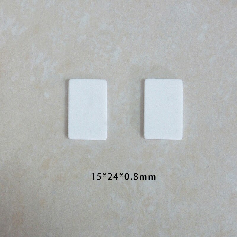20pcs Alumina Non-porous Ceramic Sheet 15x15,24,30,52,120,150mm Ceramic Heat Sink Insulation Gasket