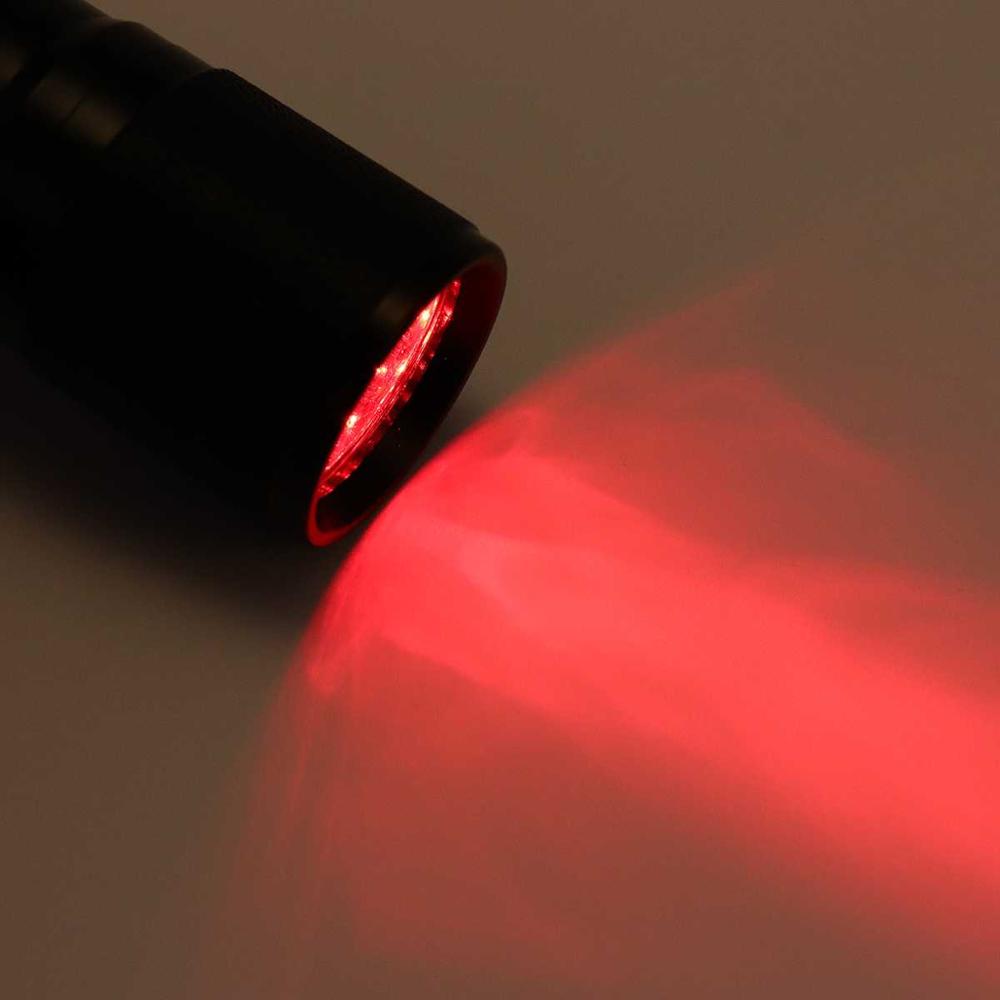 TOPCOM RedSight Red LED Flashlight for Reading Astronomy Star Maps and Preserving Night Vision