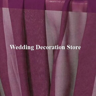 Chiffon Bogen Gardinen Tafel draussen Hochzeit Hintergrund Vorhang Zeremonie Drapieren Schleier Laube Stoff Veranstaltung Party Vorhänge DIY Dekor: Violett