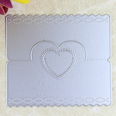 MESOPOTAMIA DIY Scrapbooking birthday Love Party Explosion Box Die Cutting Dies Decorative Embossing Silver Dies Cutting: SH272