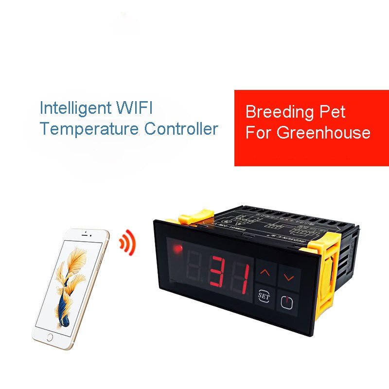 Freezer controller Thermostat for medicine refrigerated cabinet Electronic digital display temperature controller cold storage