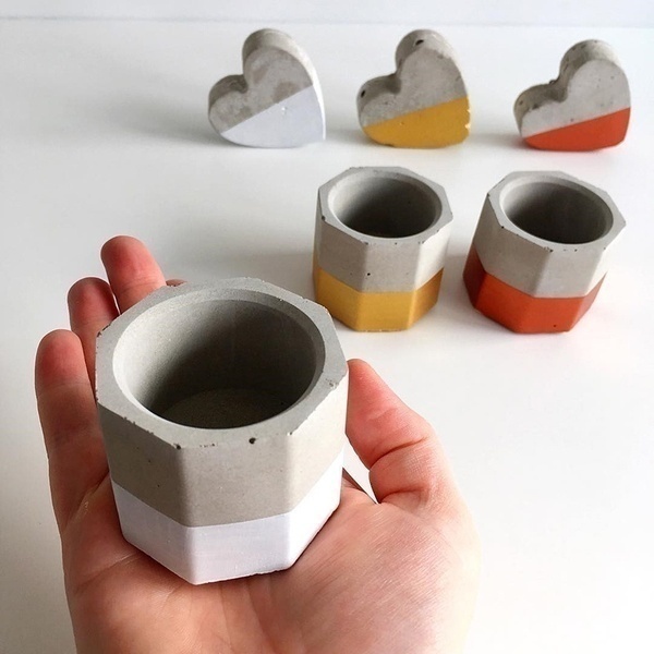 FineInno 2 Stuks Kandelaar Hars Mallen Tealight Candle Holder Resin