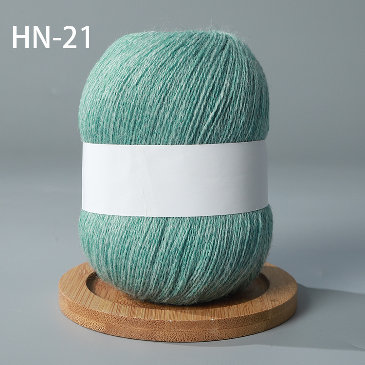 300 grammi di filato di cachemire lavorato a maglia a mano di lana pettinata di alta qualità sciarpa di lana maglione fili di Lanas mongoli