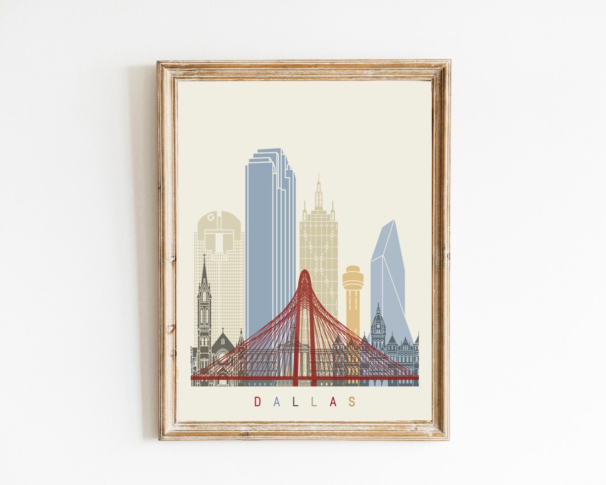 Orlaybar Dallas Texas (TX) America - Imán Decorativo 3D Para Refrigerador De Viaje A La Ciudad, Regalos Turísticos, Hechos A Mano, Imán Para Nevera, Decoración Del Hogar -241