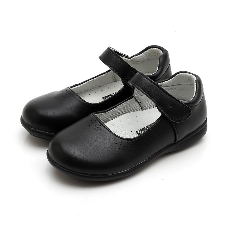 Mädchen Ballerinas Mit Perlen – Schwarze Lauflernschuhe Für Kleinkinder, Größe 28, Aus PU Mit Rutschfester Sohle
