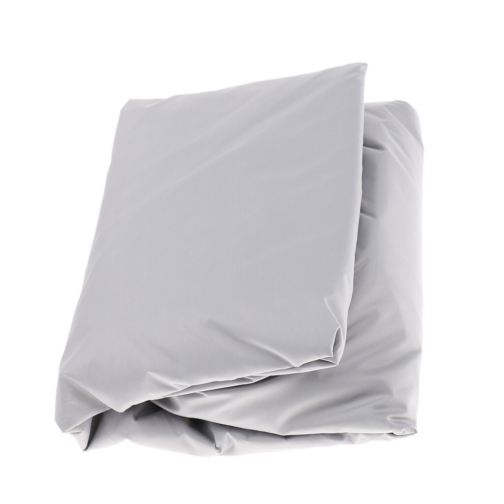 2.7m-3m Grey Waterproof Heavy Duty Speedboat Boat Cover Fishing Dinghy