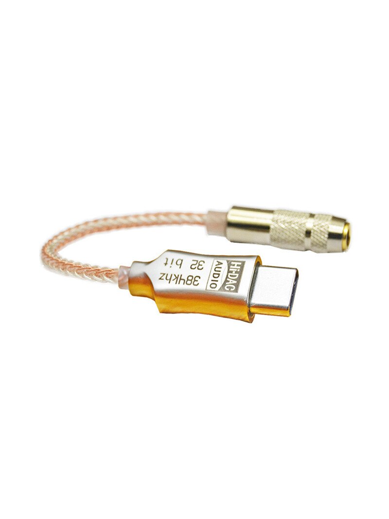 Realtek ALC5686 USB Typ C DAC Kopfhörer Ampere 16-32Ω mit 3,5mm Ausgang SNR 125dB PCM 32b/384kHz für Android, Fenster10, MacBook