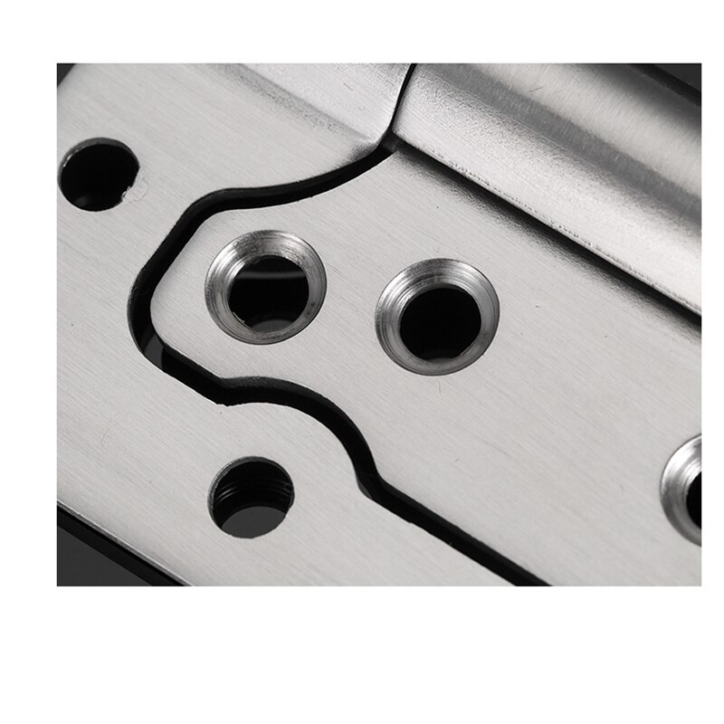 Stainless Steel Automatic Door Hinges Heavy Duty 4 inch Home Furniture Smooth Movement Wooden Doors Gate Ball Bearing