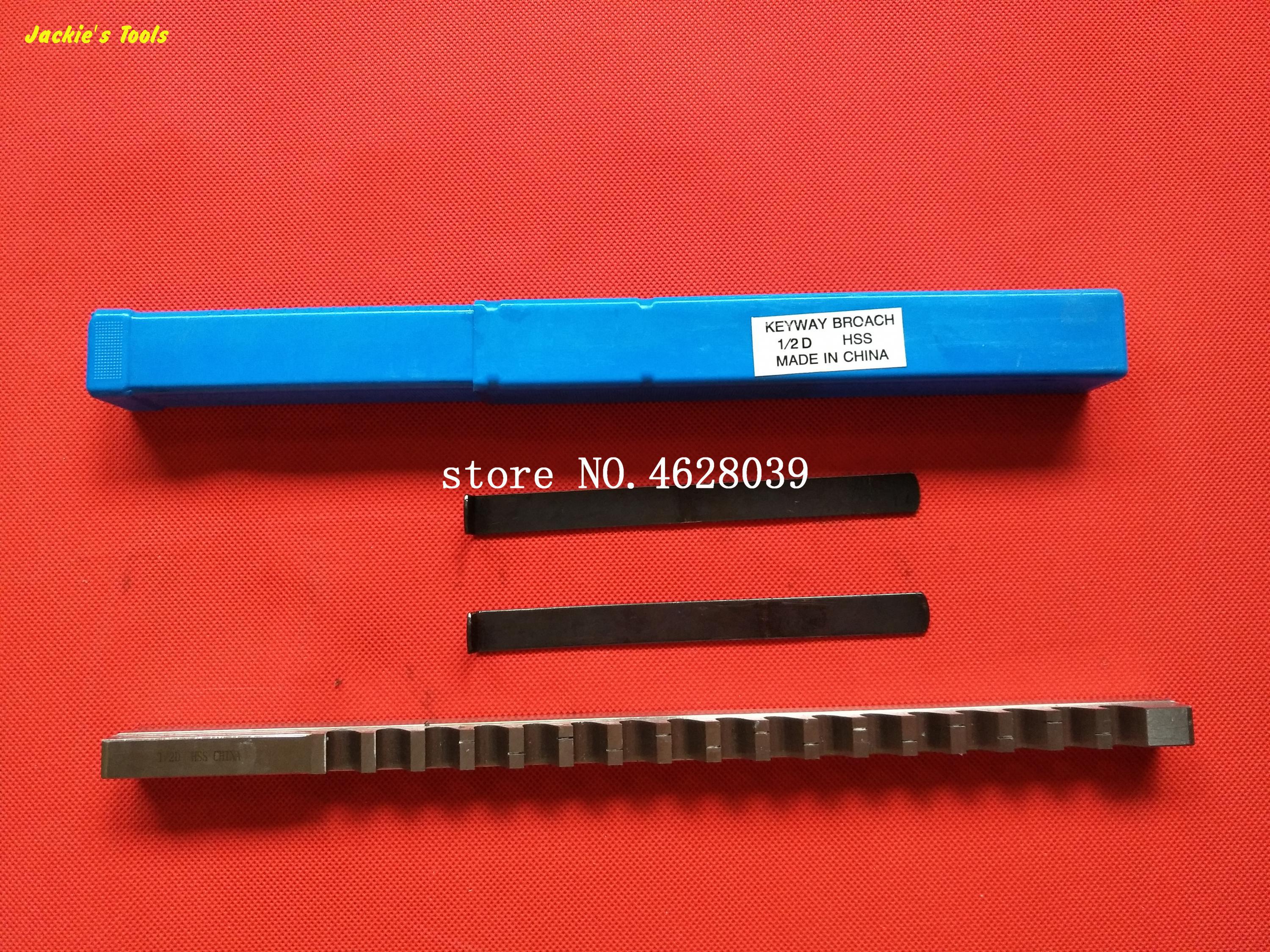 Outil de coupe HSS pour couteau Machine CNC, broche à clavette de Type poussoir 1/2 D