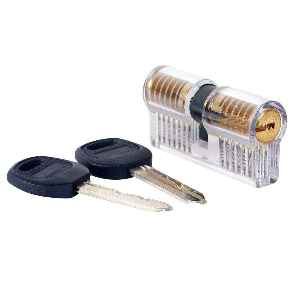 Professionele Slotenmaker Gereedschap Set Slotenmaker Praktijk Gereedschap Transparant Lock 5 stks Spanning Moersleutel 10 stks Broken Key Extractor