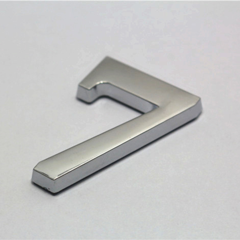 0-9 House Number Sign Self Adhesive Address Digit Sticker Plate Numeral Door Plaque for Home Hotel VJ: 7