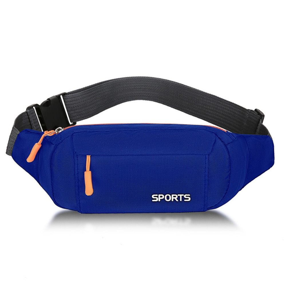 Women Waist Pack Sports Running Waist Bag for Men Mobile Phone Holder Belt Bag Gym Fitness Travel Pouch Chest Bags Waterproof: Blue