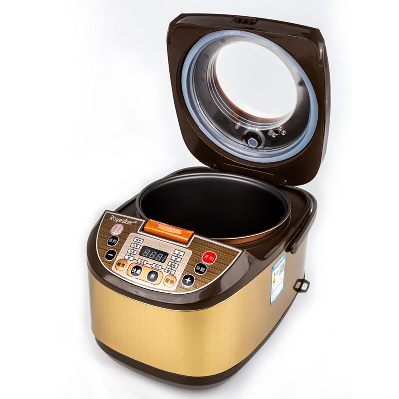 Heating Pressure Cooking Steamer 220V 900W Electric Rice Cooker Timing Reservation Food Porridge Soup Stewing Smart Booking